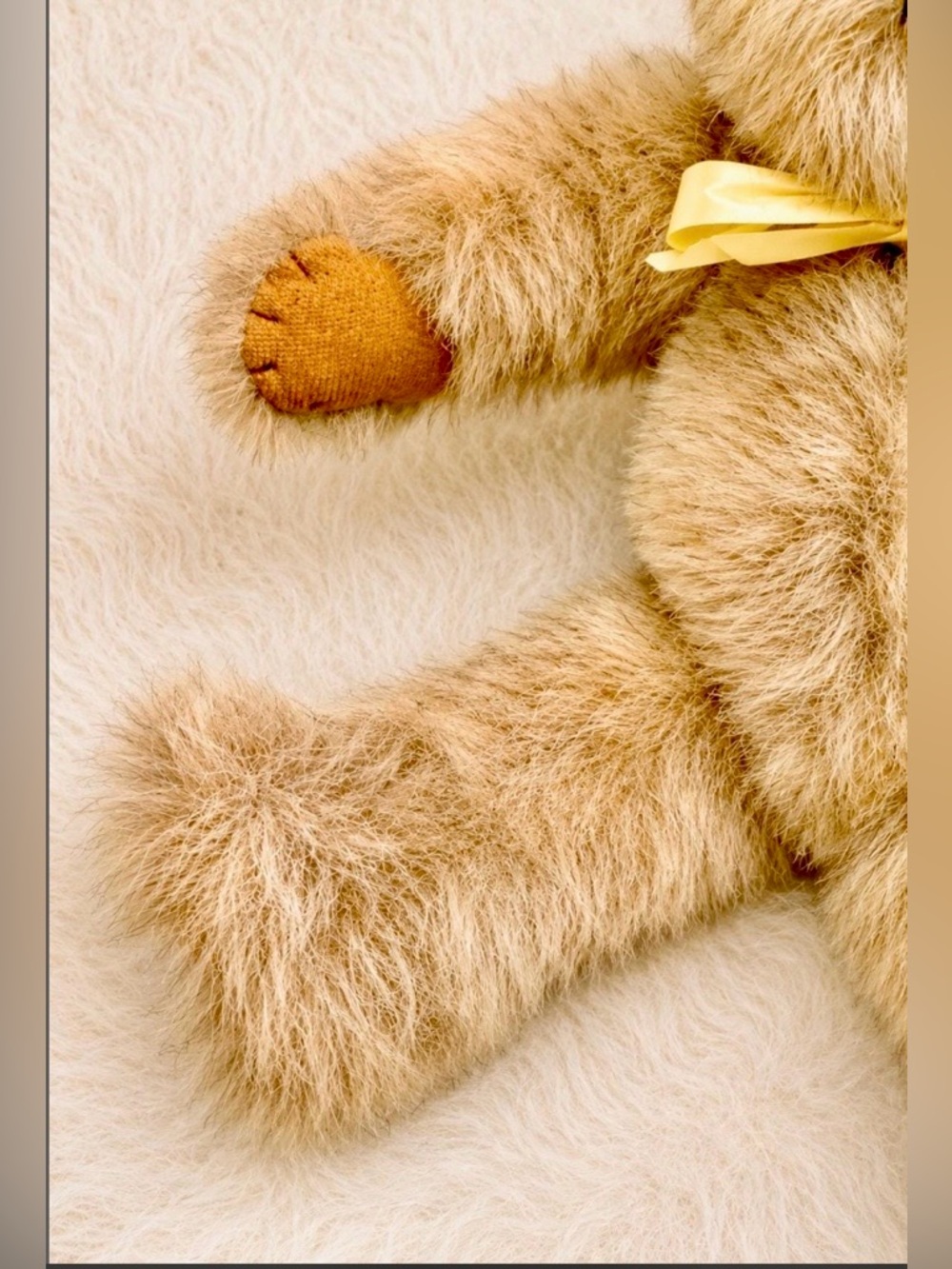 Vintage 1983 Mother Grimm Artist Teddy Bear 15" Mohair Signed Collectable - Picture 7 of 10